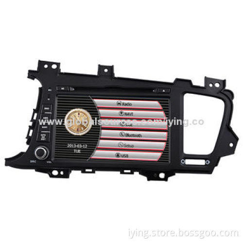 KIA K5 Car DVD, GPS Navigation, Touch Screen, Bluetooth, iPhone Menu, iPod, TV, AM/FM/Multi-language